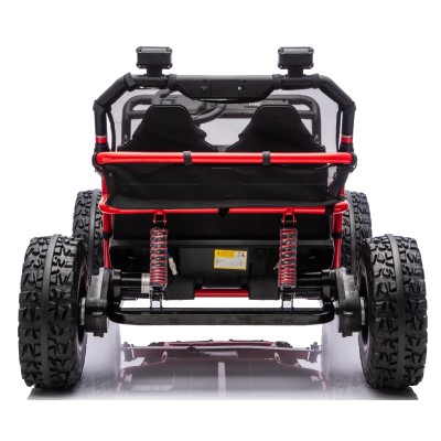 Auto Elettrica per Bambini 24V Viper X Buggy UTV 2 Posti con 2 Potenti Motori 6-12 Anni Velocità 15 km/h Ruote in Gomma