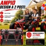 Auto Elettrica per Bambini 24V Viper X Buggy UTV 2 Posti con 2 Potenti Motori 6-12 Anni Velocità 15 km/h Ruote in Gomma