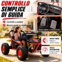 Auto Elettrica per Bambini 24V Viper X Buggy UTV 2 Posti con 2 Potenti Motori 6-12 Anni Velocità 15 km/h Ruote in Gomma