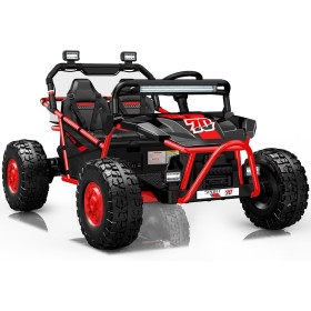 Auto Elettrica per Bambini 24V Viper X Buggy UTV 2 Posti con 2 Potenti Motori 6-12 Anni Velocità 15 km/h Ruote in Gomma