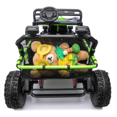 Auto Elettrica per Bambini 24V Viper X Buggy UTV 2 Posti con 2 Potenti Motori 6-12 Anni Velocità 15 km/h Ruote in Gomma