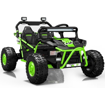 Auto Elettrica per Bambini 24V Viper X Buggy UTV 2 Posti con 2 Potenti Motori 6-12 Anni Velocità 15 km/h Ruote in Gomma