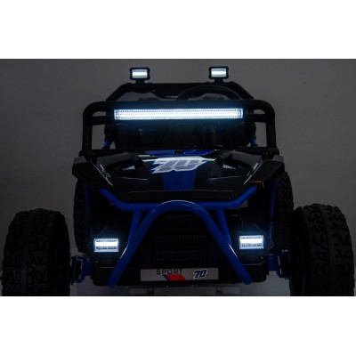 Auto Elettrica per Bambini 24V Viper X Buggy UTV 2 Posti con 2 Potenti Motori 6-12 Anni Velocità 15 km/h Ruote in Gomma