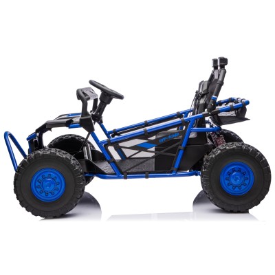 Auto Elettrica per Bambini 24V Viper X Buggy UTV 2 Posti con 2 Potenti Motori 6-12 Anni Velocità 15 km/h Ruote in Gomma