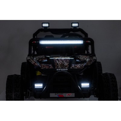 Auto Elettrica per Bambini 24V Viper X Buggy UTV 2 Posti con 2 Potenti Motori 6-12 Anni Velocità 15 km/h Ruote in Gomma