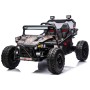 Auto Elettrica per Bambini 24V Viper X Buggy UTV 2 Posti con 2 Potenti Motori 6-12 Anni Velocità 15 km/h Ruote in Gomma