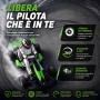 Go Kart Elettrico Porsche per Bambini 24V Ruote in Gomma Eva Nylon Sedile Regolabile 6-12 Anni Luci LED 2 Velocità Drift