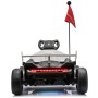 Go Kart Elettrico Porsche per Bambini 24V con Sedile Regolabile 6-12 Anni Luci LED 2 Velocità Modalità Drift