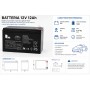 Mondial Toys Batteria al piombo ricaricabile alta capacita' da 12V 12Ah per veicoli elettrici per bambini