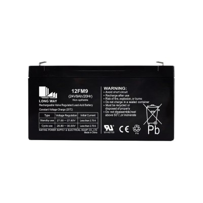 Batteria Ricaricabile 24V 9Ah AGM al Piombo per Auto Elettriche, Quad e Moto Bambini