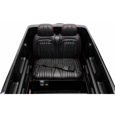 Mercedes G63 AMG 12V Auto Elettrica Bambini 2 Motori Telecomando Sedile in Pelle Cintura 5 Punti Ruote in Gomma Full Optional