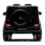 Mercedes-AMG G63 12V Auto Elettrica per Bambini con 2 Motori Sedile in Pelle Cintura 5 Punti Ruote in Gomma Full Optional