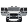 Mercedes-AMG G63 12V Auto Elettrica per Bambini con 2 Motori Sedile in Pelle Cintura 5 Punti Ruote in Gomma Full Optional