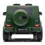 Mercedes-AMG G63 12V Auto Elettrica per Bambini con 2 Motori Sedile in Pelle Cintura 5 Punti Ruote in Gomma Full Optional