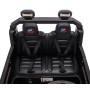 Sedile in Pelle Imbottito per Ford F150 24V con 2 Cinture di Sicurezza Indipendenti a 3 Punti + Tappetino Stilizzato