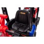 Trattore Cavalcabile Elettrico per Bambini JCB 24V Escavatore con Braccio Scavatore Bulldozer Retroescavatore 4 in 1