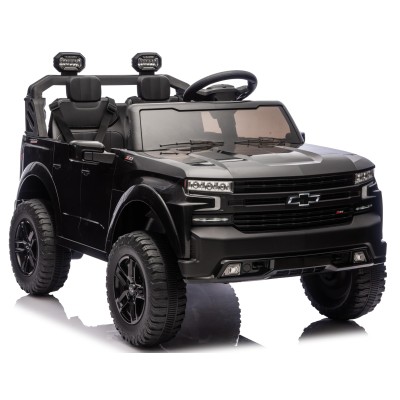 Macchina Elettrica Chevrolet Silverado ZR2 24V Maxi Fuoristrada 2 Posti per Bambini Telecomando Bluetooth Carico Massimo 60 Kg