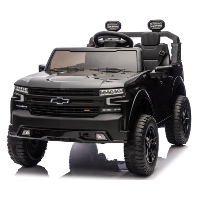 Macchina Elettrica Chevrolet Silverado ZR2 24V Maxi Fuoristrada 2 Posti per Bambini Telecomando Bluetooth Carico Massimo 60 Kg