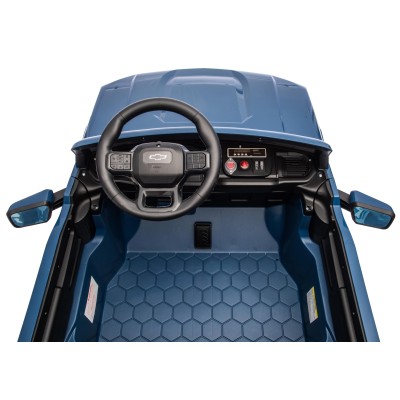 Macchina Elettrica Chevrolet Silverado ZR2 24V Maxi Fuoristrada 2 Posti per Bambini Telecomando Bluetooth Carico Massimo 60 Kg