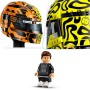 LEGO Editions 43023 Casco di Lando Norris McLaren Mastercard F1 Team con Minifigure da Collezione