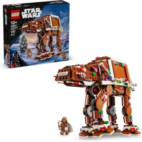LEGO Star Wars 40806 Walker AT-AT Pan di Zenzero con Minifigure Darth Vader con Spada Laser