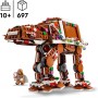 LEGO Star Wars 40806 Walker AT-AT Pan di Zenzero con Minifigure Darth Vader con Spada Laser