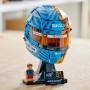 LEGO Editions 43017 Casco di Oscar Piastri McLaren Mastercard F1 Team Gadget F1 con Minifigure da Collezione