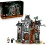 LEGO Icons 11383 Maniero della Sindaca Casa Stregata 3D con Interni in Stile Gotico e 3 Minifigure Fosforescenti