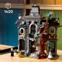 LEGO Icons 11383 Maniero della Sindaca Casa Stregata 3D con Interni in Stile Gotico e 3 Minifigure Fosforescenti