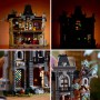 LEGO Icons 11383 Maniero della Sindaca Casa Stregata 3D con Interni in Stile Gotico e 3 Minifigure Fosforescenti