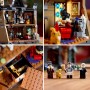 LEGO Icons 11383 Maniero della Sindaca Casa Stregata 3D con Interni in Stile Gotico e 3 Minifigure Fosforescenti