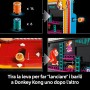 LEGO Super Mario 72051 Donkey Kong Arcade Kit Modellismo 3D Interattivo con Joystick e Barili