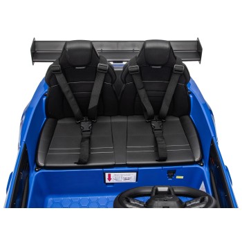 Ford Mustang GT 24V Auto Elettrica per Bambini 2 Posti con Telecomando Due Cinture a 3 Punti Luci LED Full Optional