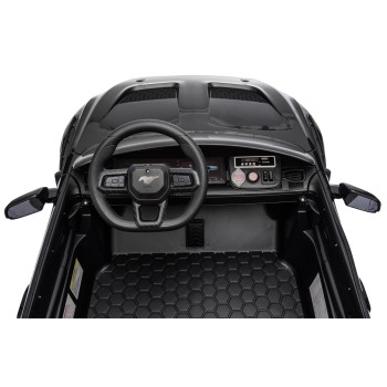 Ford Mustang GT 24V Auto Elettrica per Bambini 2 Posti con Telecomando Due Cinture a 3 Punti Luci LED Full Optional