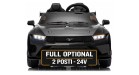 Ford Mustang GT 24V Auto Elettrica per Bambini 2 Posti con Telecomando Due Cinture a 3 Punti Luci LED Full Optional