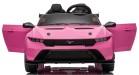 Ford Mustang GT 24V Auto Elettrica per Bambini 2 Posti con Telecomando Due Cinture a 3 Punti Luci LED Full Optional