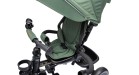 Triciclo per Bambini Evolutivo da 12 mesi a 5 anni Reclinabile 4 in 1 fino a 25 kg Sedile Girevole con Ruote in Gomma Eva