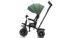 Triciclo per Bambini Evolutivo da 12 mesi a 5 anni Reclinabile 4 in 1 fino a 25 kg Sedile Girevole con Ruote in Gomma Eva