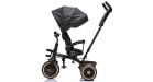 Triciclo per Bambini Evolutivo da 12 mesi a 5 anni Reclinabile 4 in 1 fino a 25 kg Sedile Girevole con Ruote in Gomma Eva