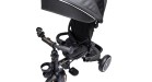 Triciclo per Bambini Evolutivo da 12 mesi a 5 anni Reclinabile 4 in 1 fino a 25 kg Sedile Girevole con Ruote in Gomma Eva