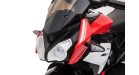 Moto Elettrica per Bambini 6V Trimoto Champ con 3 Ruote Fari LED Luci e Suoni Motocicletta Elettrica per Bambini