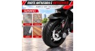 Moto Elettrica per Bambini 6V Trimoto Champ con 3 Ruote Fari LED Luci e Suoni Motocicletta Elettrica per Bambini