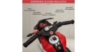 Moto Elettrica per Bambini 6V Trimoto Champ con 3 Ruote Fari LED Luci e Suoni Motocicletta Elettrica per Bambini
