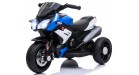 Moto Elettrica per Bambini 6V Trimoto Champ con 3 Ruote Fari LED Luci e Suoni Motocicletta Elettrica per Bambini