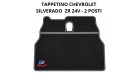 Sedile in Pelle Imbottito per Chevrolet Silverado ZR 24V con 2 Cinture di Sicurezza + Tappetino Stilizzato