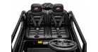 Sedile in Pelle Imbottito per Nuovo Ford Bronco 24V con 2 Cinture di Sicurezza Indipendenti + Tappetino Stilizzato 0995