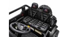Sedile in Pelle Imbottito per Nuovo Ford Bronco 24V con 2 Cinture di Sicurezza Indipendenti + Tappetino Stilizzato 0995