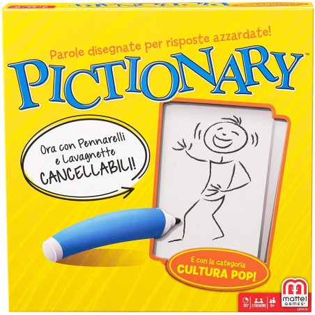 Pictionary Gioco in Scatola per Famiglie Mattel  DPR76