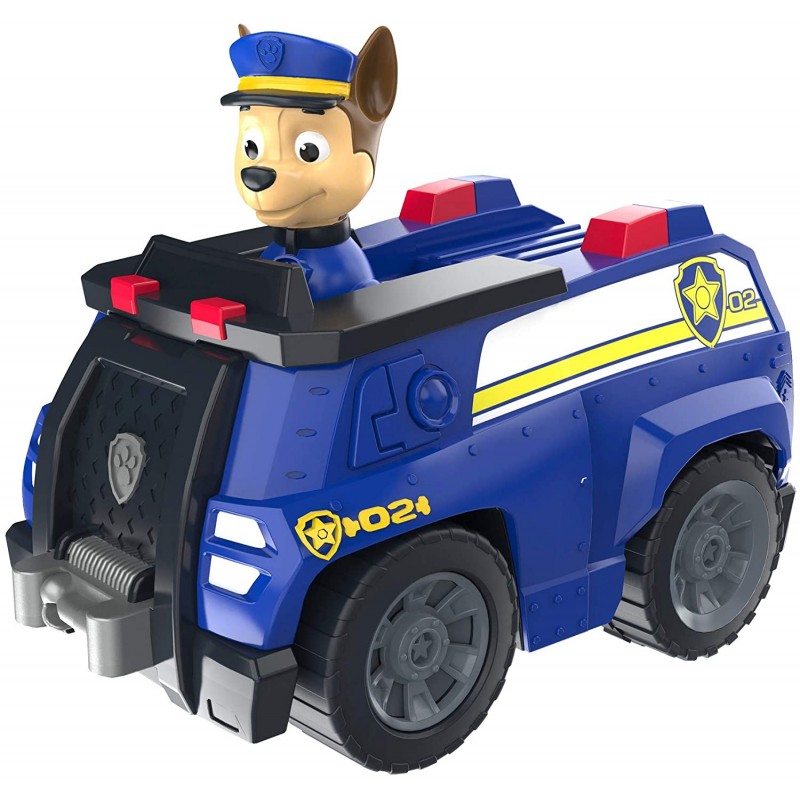 Paw PATROL CHASE CRUISER della polizia auto veicolo di pattuglia /& CUCCIOLO Figura Bambini Giocattolo Set