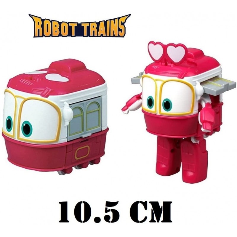 Robot Trains 80167 Personaggio Selly Trasformabile da 10,5 cm